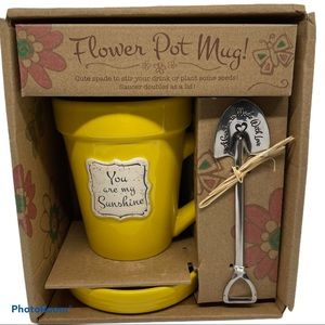 You are My Sunshine Flower Pot Coffee Mug